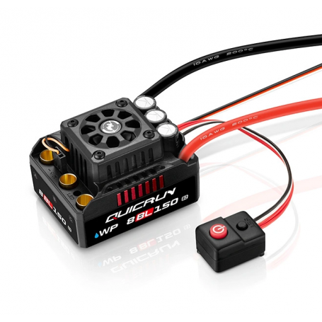QuicRun WP 8BL150 G2 Sensorlöst Fartreglage 3-6S Bil 1/8
