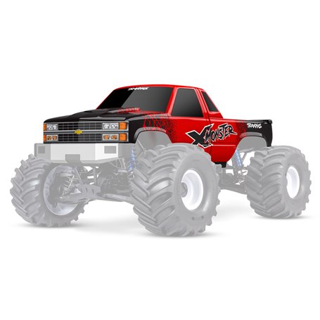 Kaross X-Maxx MT Chevrolet GMT400 Röd