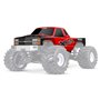 Kaross X-Maxx MT Chevrolet GMT400 Röd