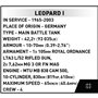 LEOPARD I, 147 PCS ARMED FORCES 