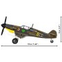 MESSERSCHMITT BF-109F, 123 PCS HC WWII 