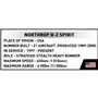 NORTHROP GRUMMAN B2, 1115 PCS ARMED FORCES 