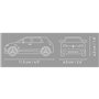 RENAULT 5 E-TECH WHITE, 78 PCS RENAULT 