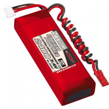 VTEC LiPo RX-Pack 2/3A Rak 2400 7.4V