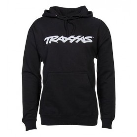 Hoodie Svart Traxxas-logga XL