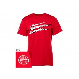 T-shirt Röd Traxxas-logga Riven M