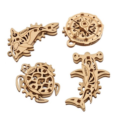 Ugears U-Fidget Atlantic Ocean