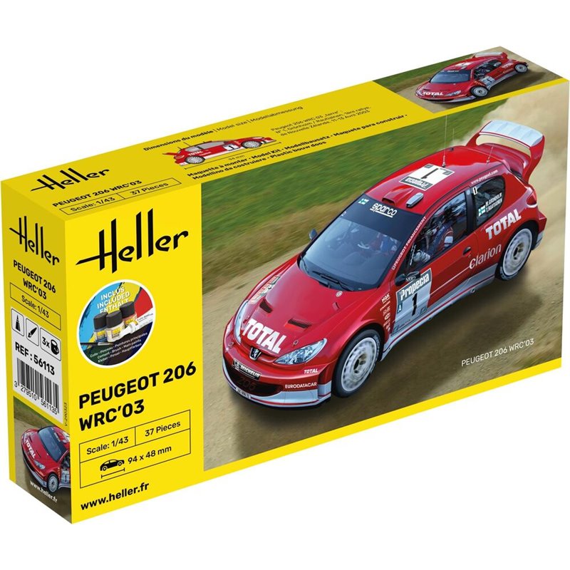 Salvat ARG60 1/43: Peugeot 206 XS 1999 3 Porte - 12