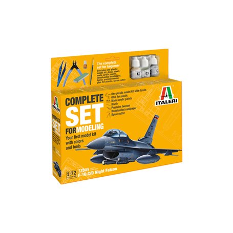 1/72 F-16 C/D Night Falcon - Complete Set For Modeling
