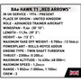 BAE HAWK T1 RED ARRO, 389 PCS ARMED FORCES 